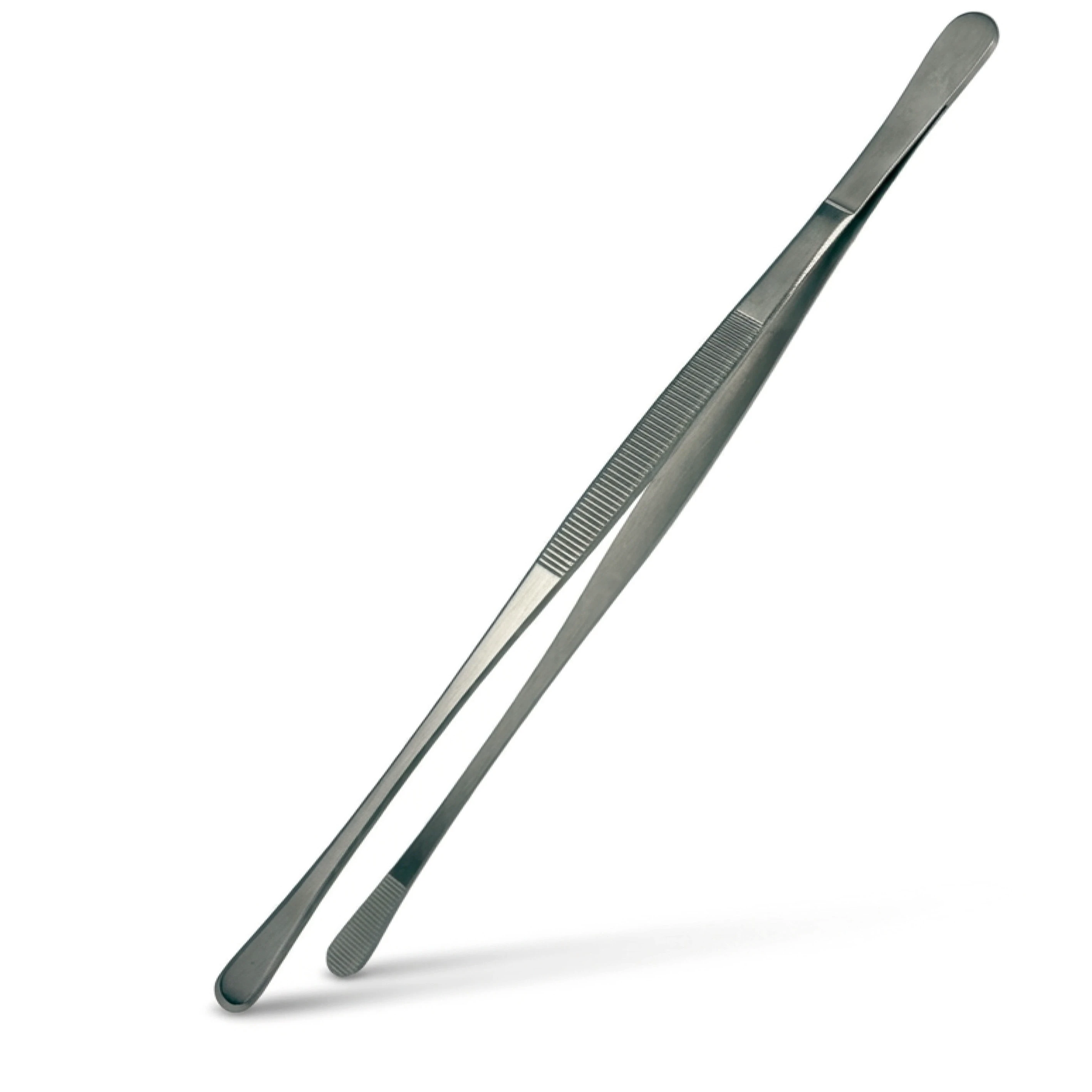 Kochpinzette 30 cm rund aus Edelstahl