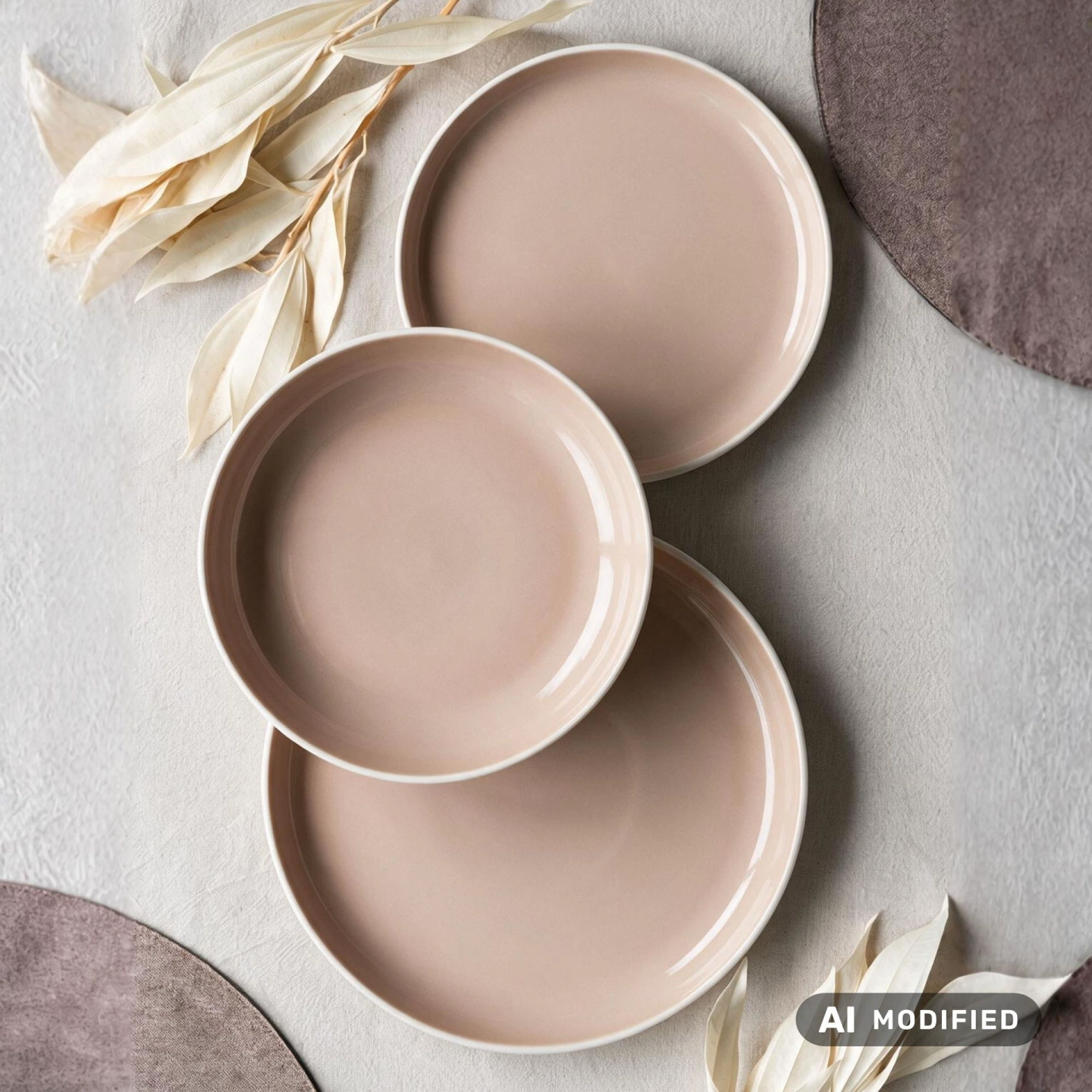 CAVO Geschirrset 36-teilig Almond