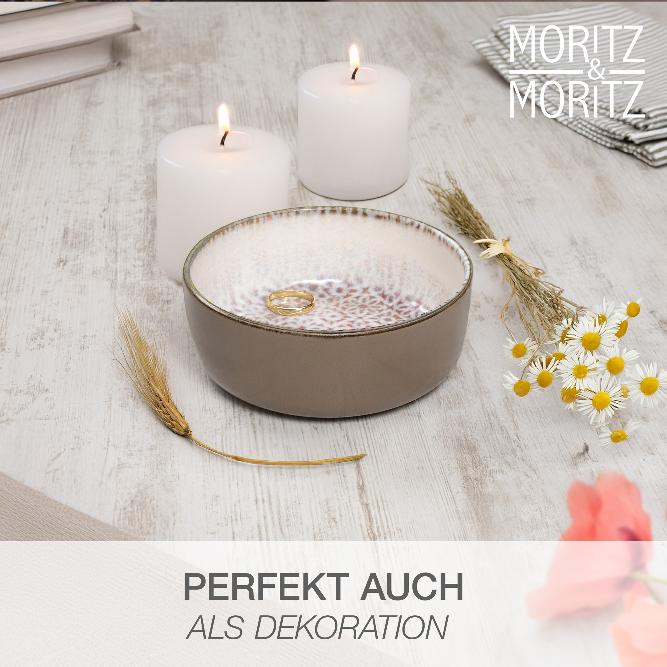 ALHAMBRA Müslibowls 6tlg Rot