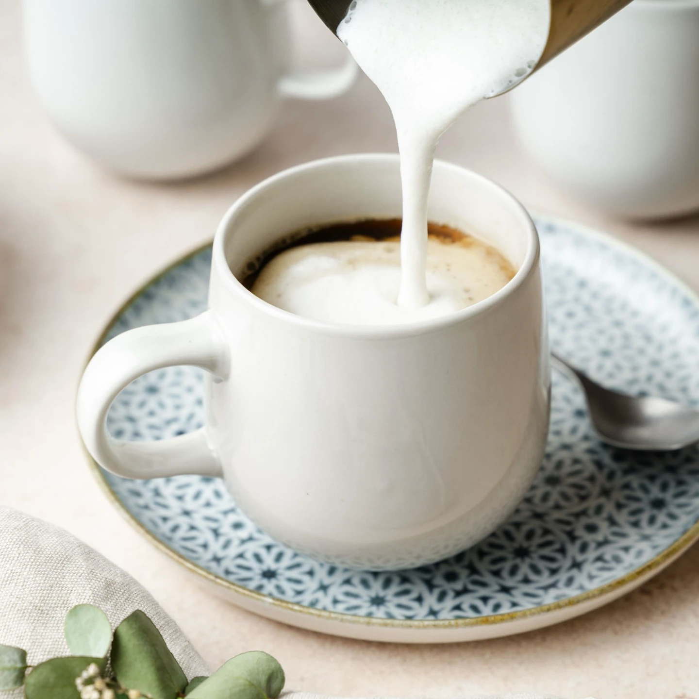 ALHAMBRA Kaffeebecher Set 6-teilig 380 ml Blau
