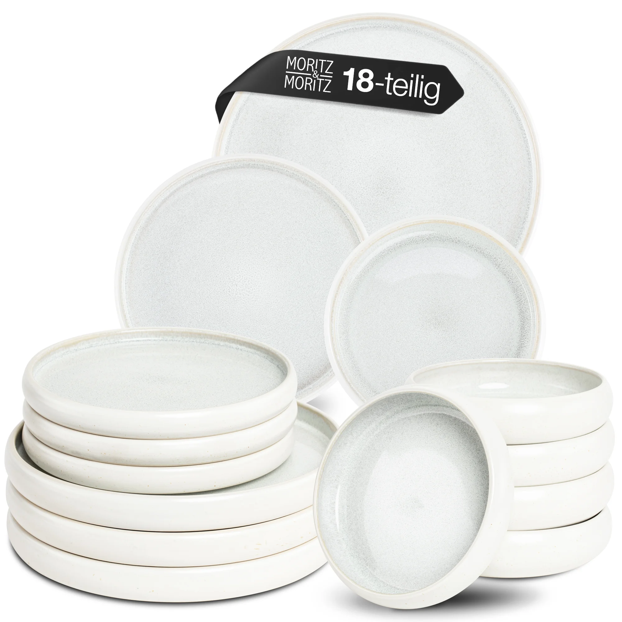 SOLID UNI 18tlg Geschirr Set - Creme SOLID UNI 18tlg Geschirr Set - Creme
