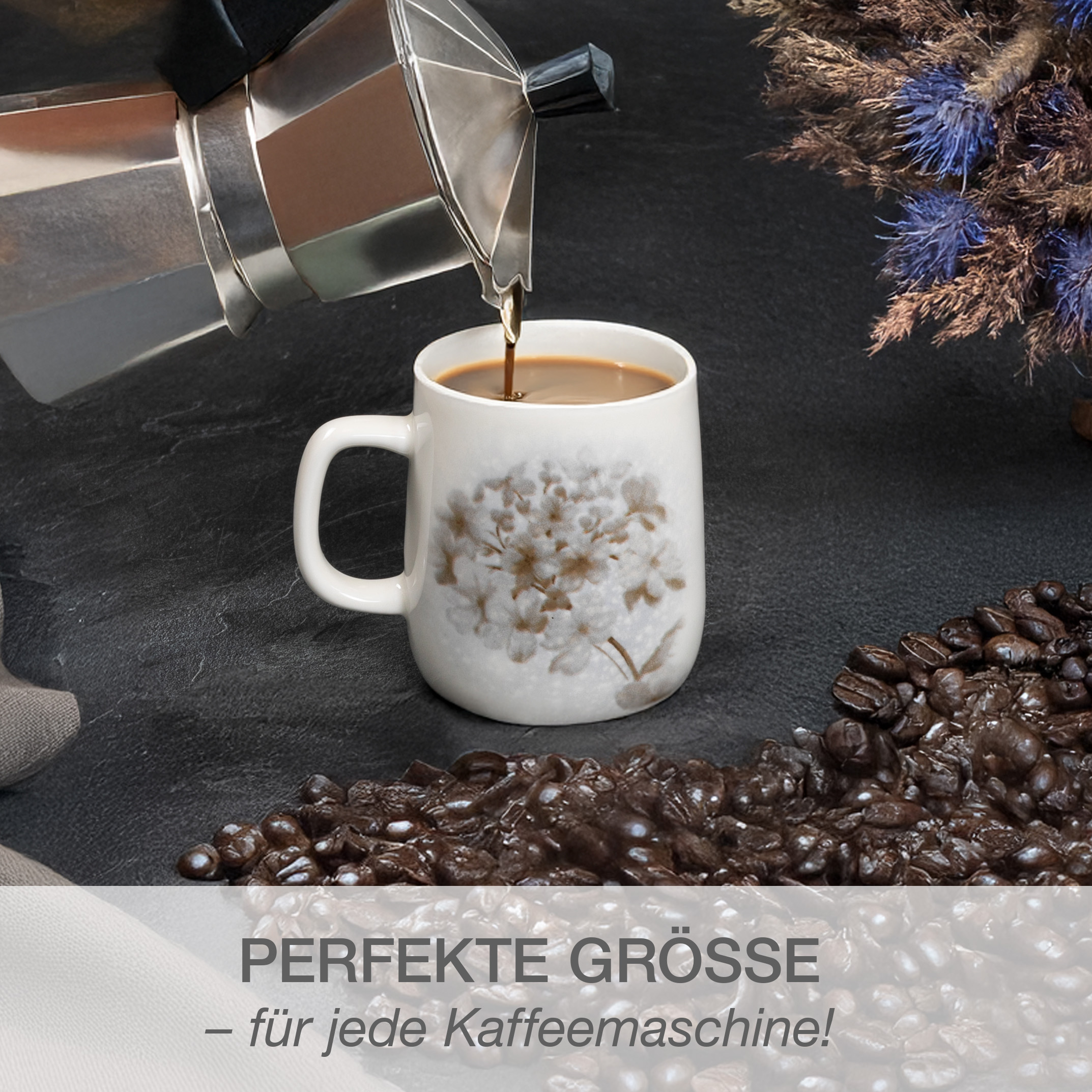 BLOSSOM Kaffebecher 6-teilig