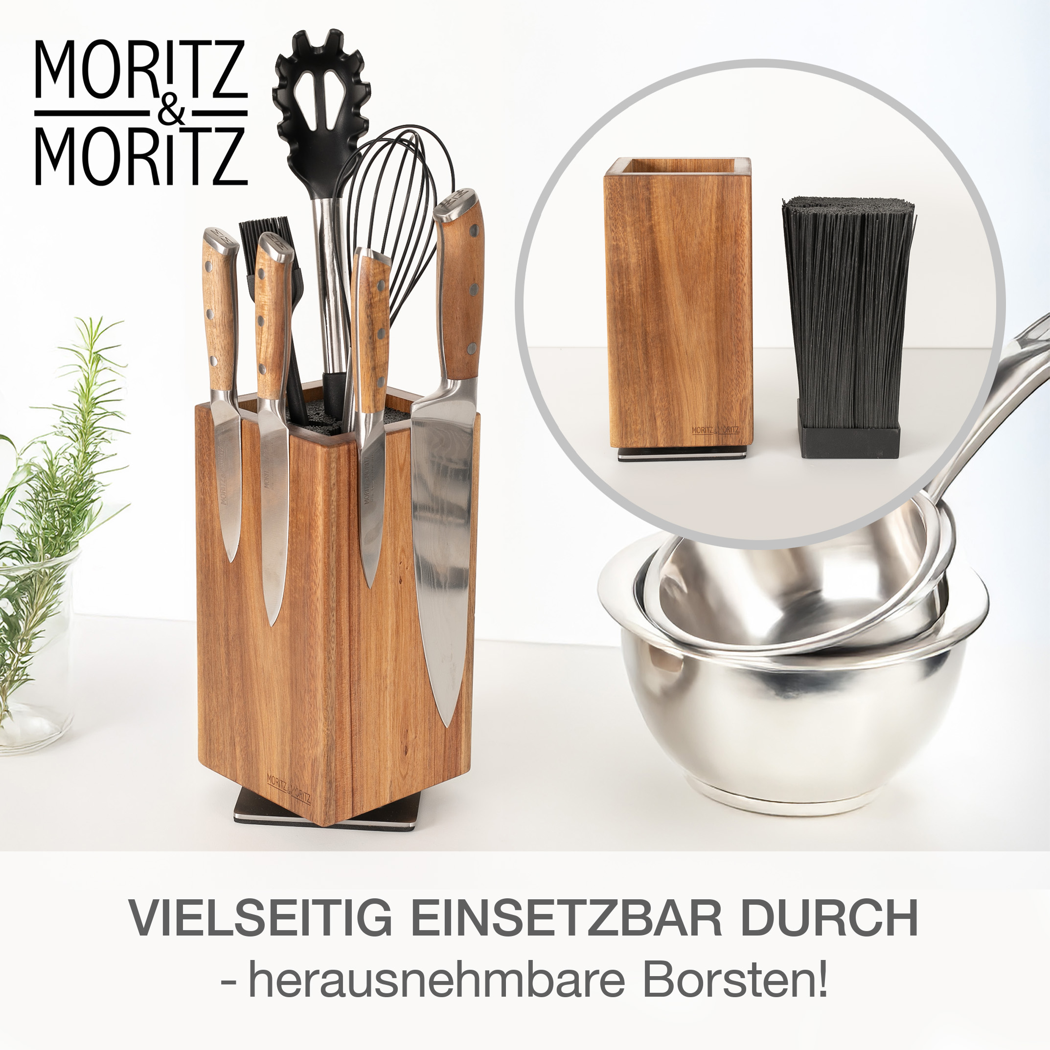 Messerblock Magnetisch 360 Grad