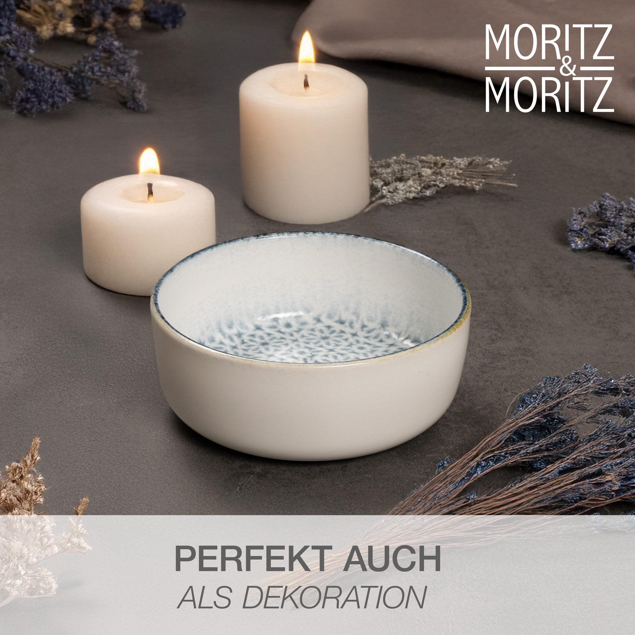 ALHAMBRA Müslibowls 6-teilig blau