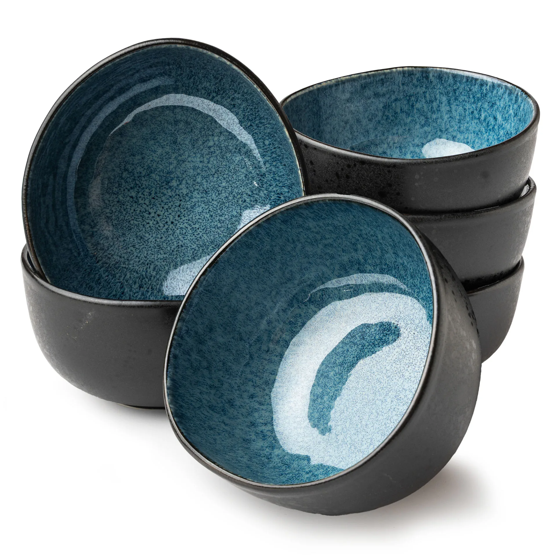 ORGANIC Müslischalen 6er Set Blau