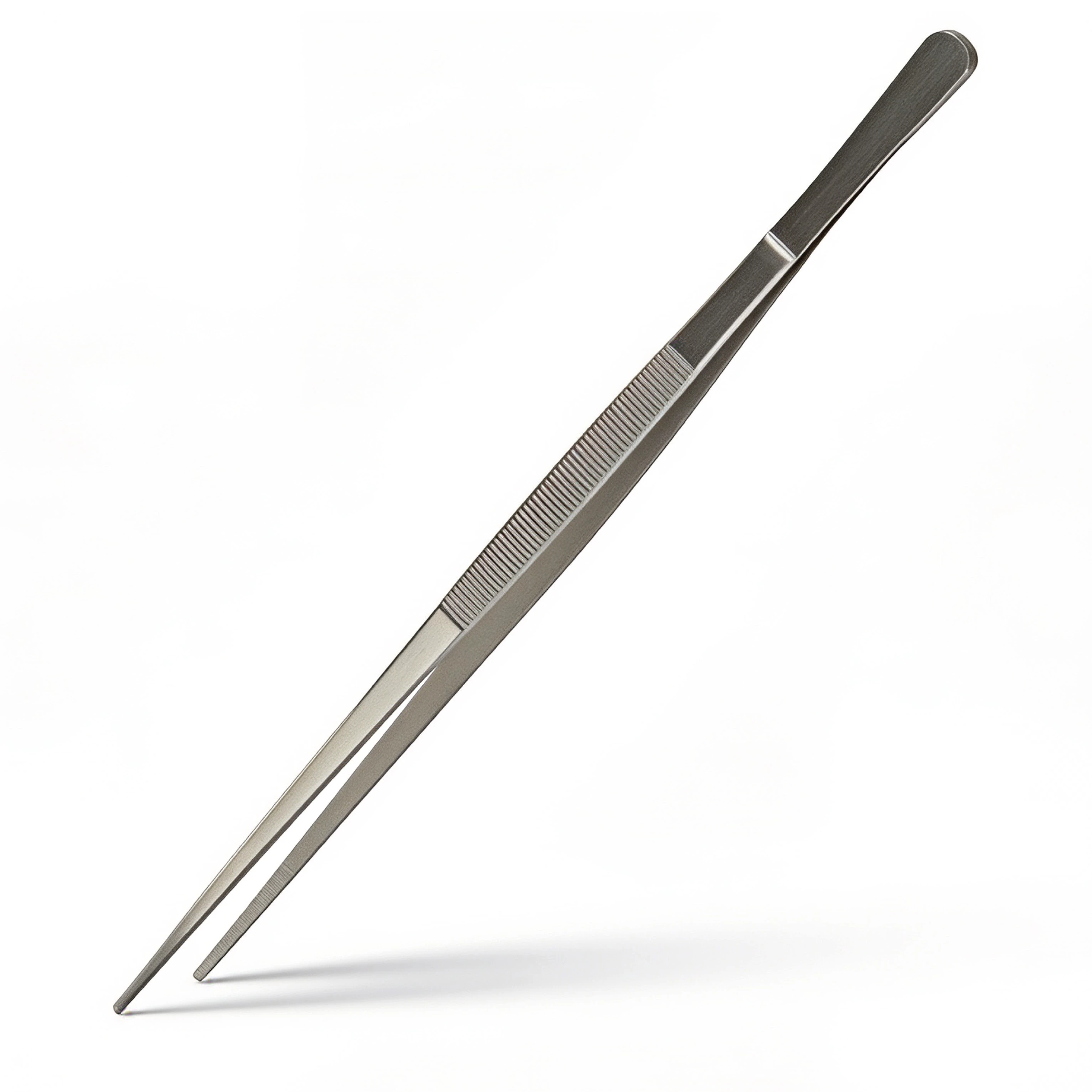Anrichtpinzette 30 cm spitz aus Edelstahl