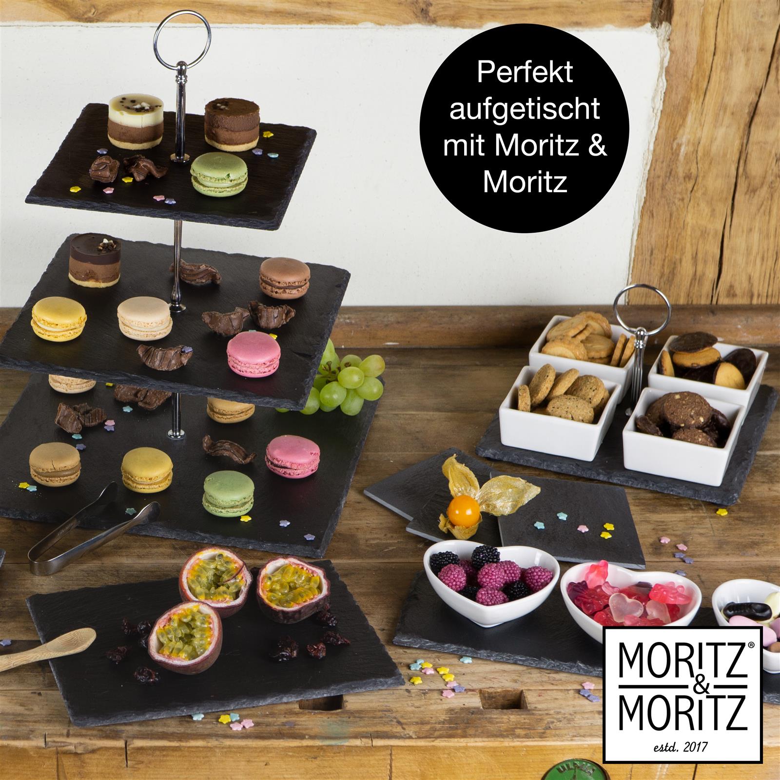 Bild zeigt eine modische Umhängetasche der Marke Moritz und Moritz in der Farbe Schiefer-Bay-Leaf, aus hochwertigem Material gefertigt, mit einer eleganten Metallschnalle und einem verstellbaren Schulterriemen, ideal für stilvolle Alltagslooks und schicke