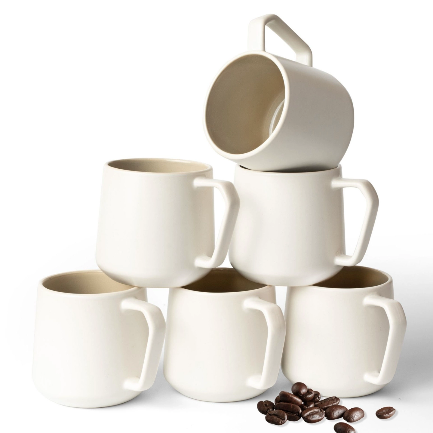 CAVO Kaffeebecher Set 6-teilig Beige