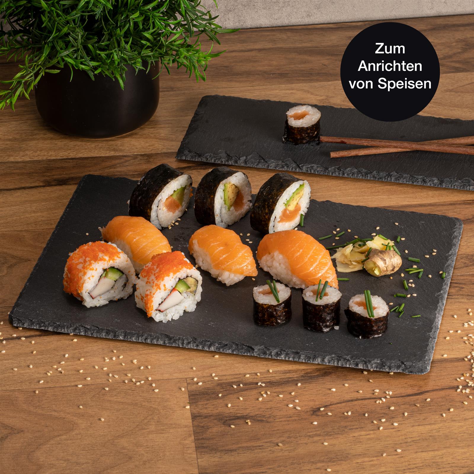 20 cm, auf gedecktem Tisch bei Tageslicht