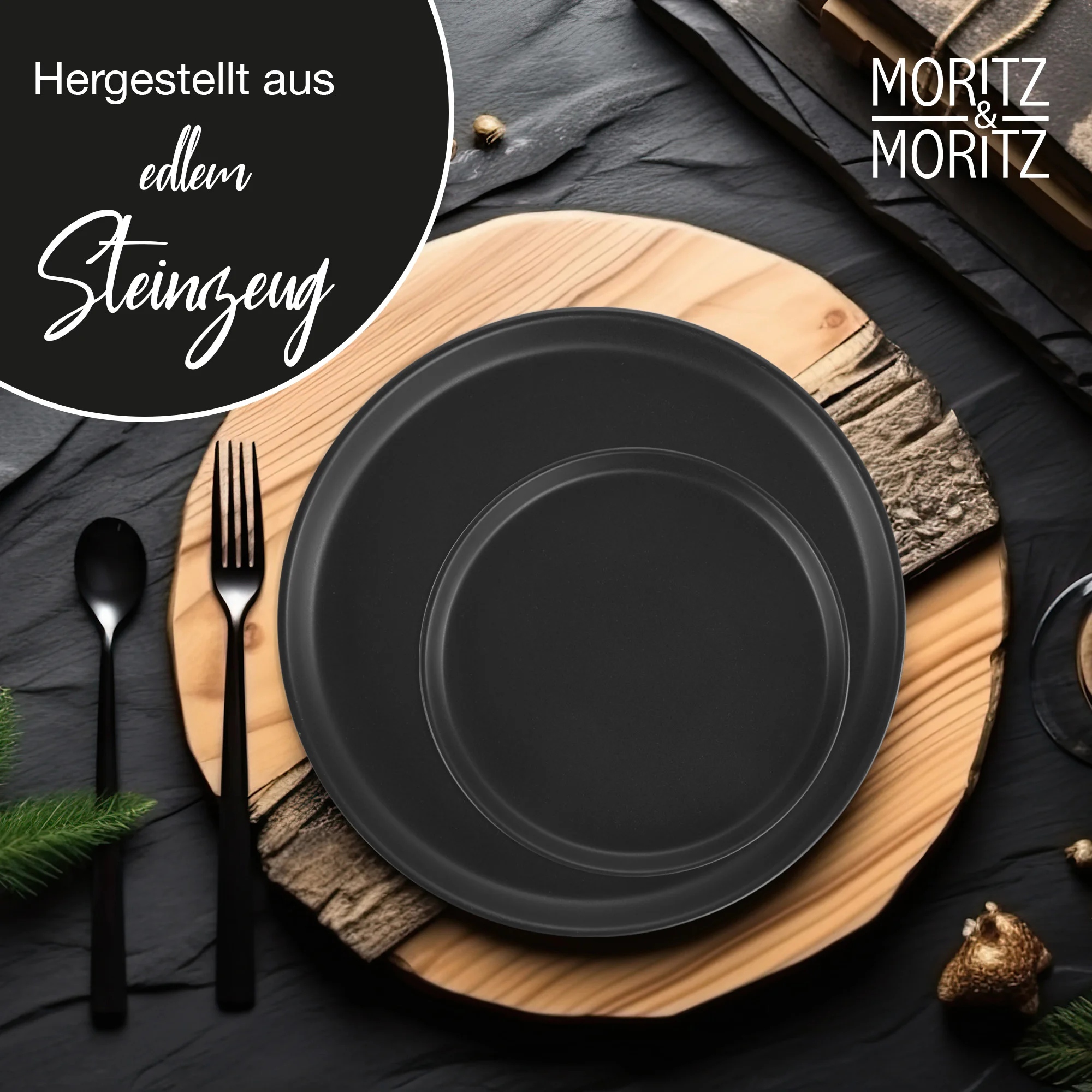 Elegantes 36-teiliges Nordic Geschirrset mit modernem skandinavischen Design, ideal für stilvolle Tischdekorationen und besondere Anlässe.
