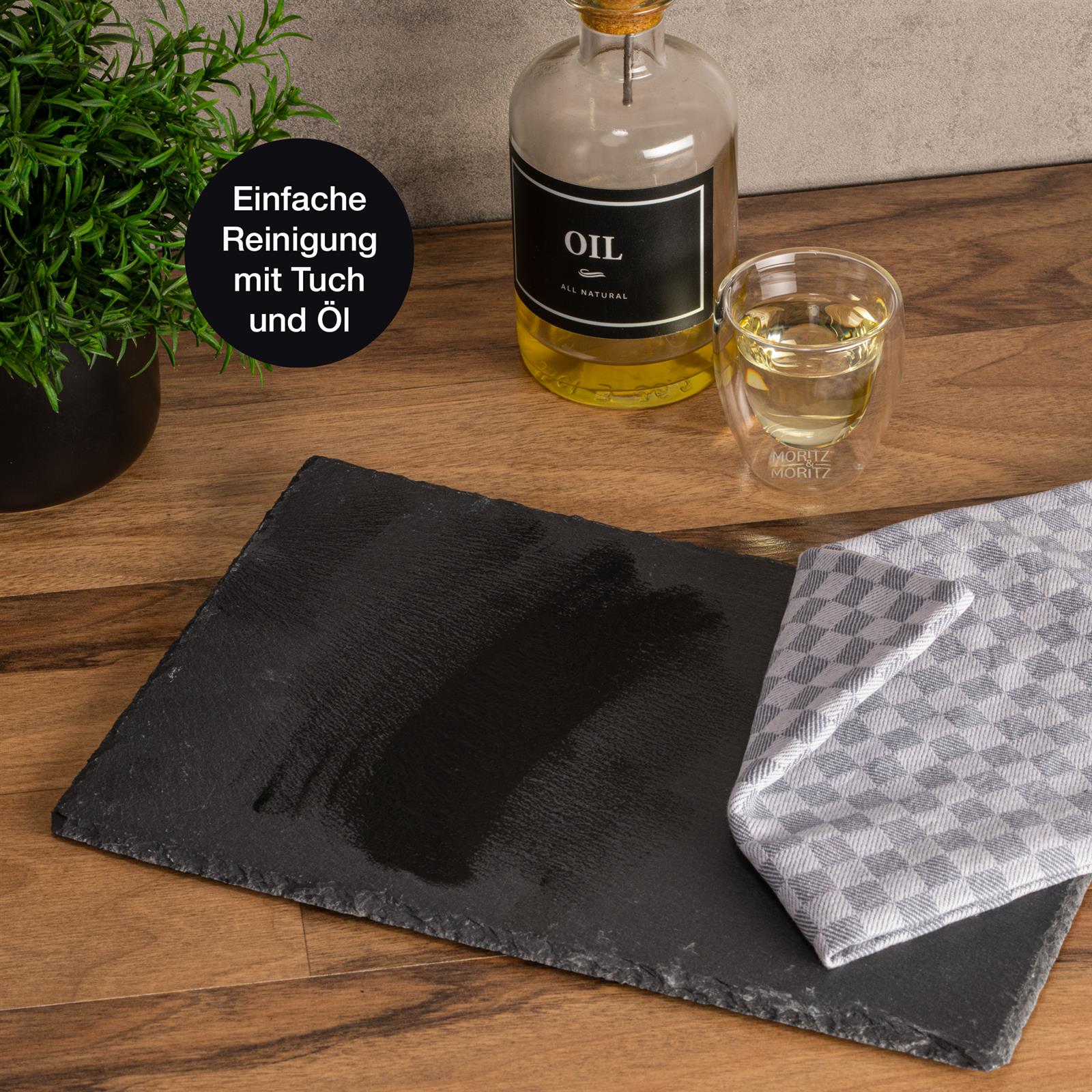 Ein Set von Schieferplatten in der Größe 30x20cm