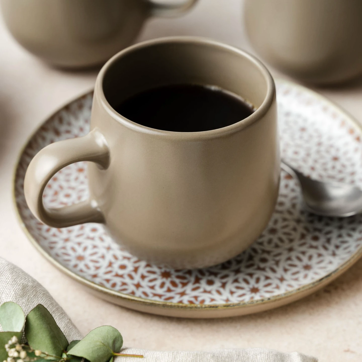 ALHAMBRA Kaffeebecher Set 6-teilig 380 ml Mousse