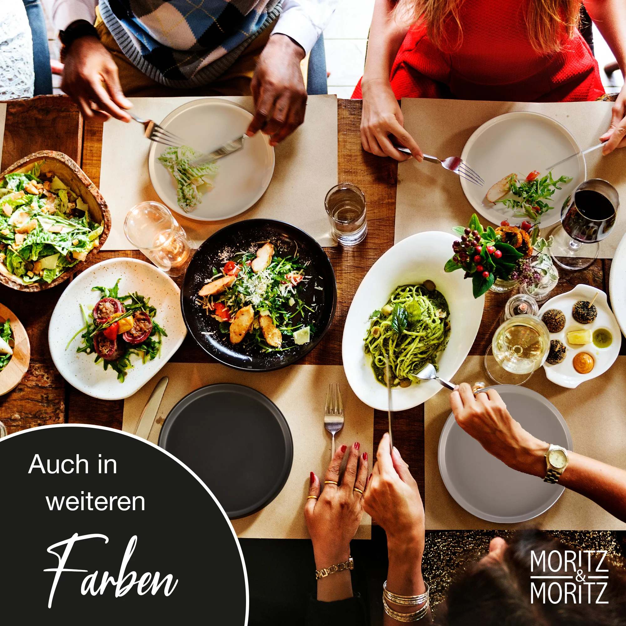 36-teiliges Nordic Geschirrset mit modernem Design, bestehend aus Tellern, Schalen und Tassen, ideal für stilvolle Tischdekoration und besondere Anlässe.