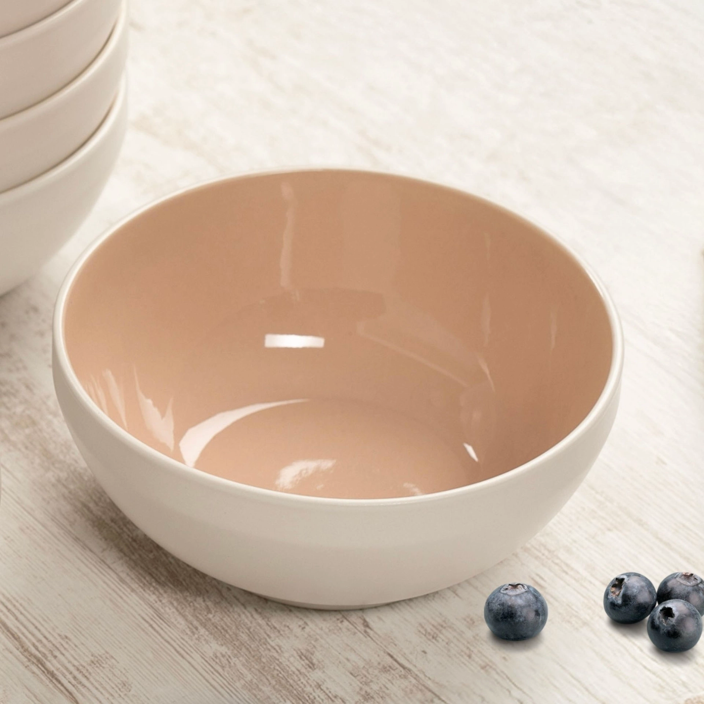 CAVO Müslischalen 6er Set in Almond