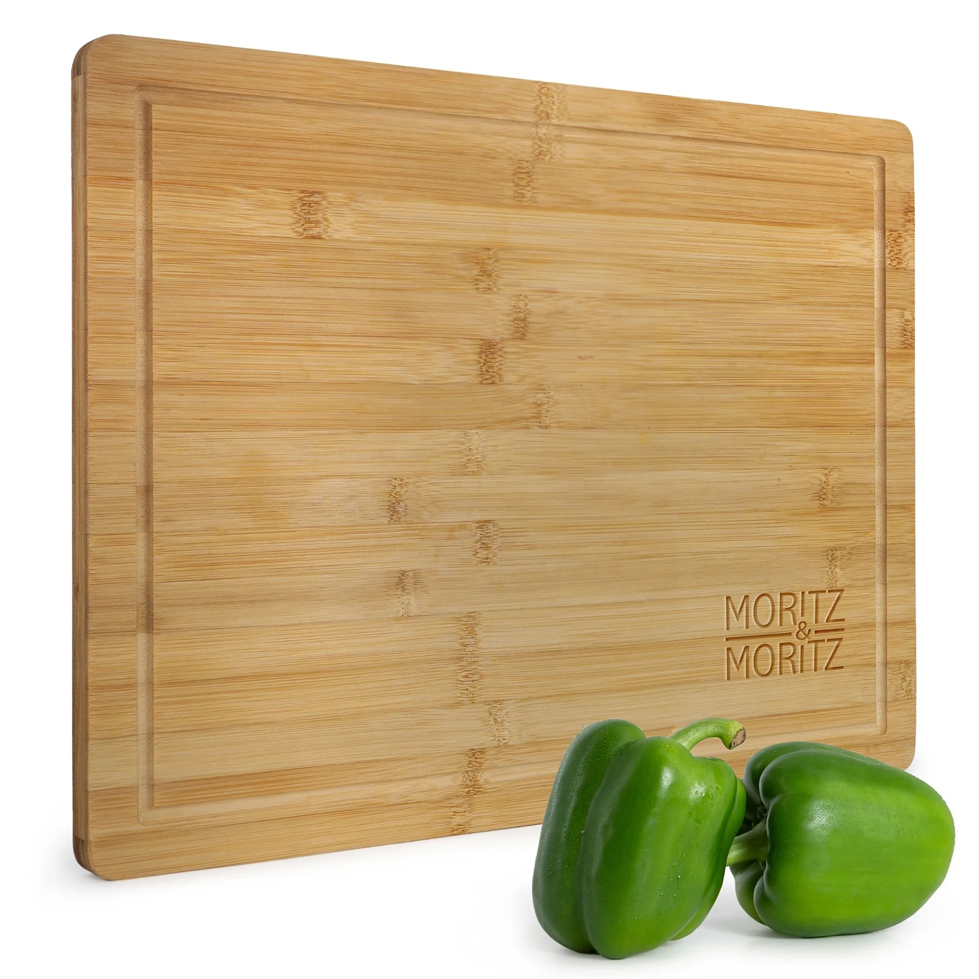 Schneidebrett aus Bambus – 45 x 30 x 1,9 cm