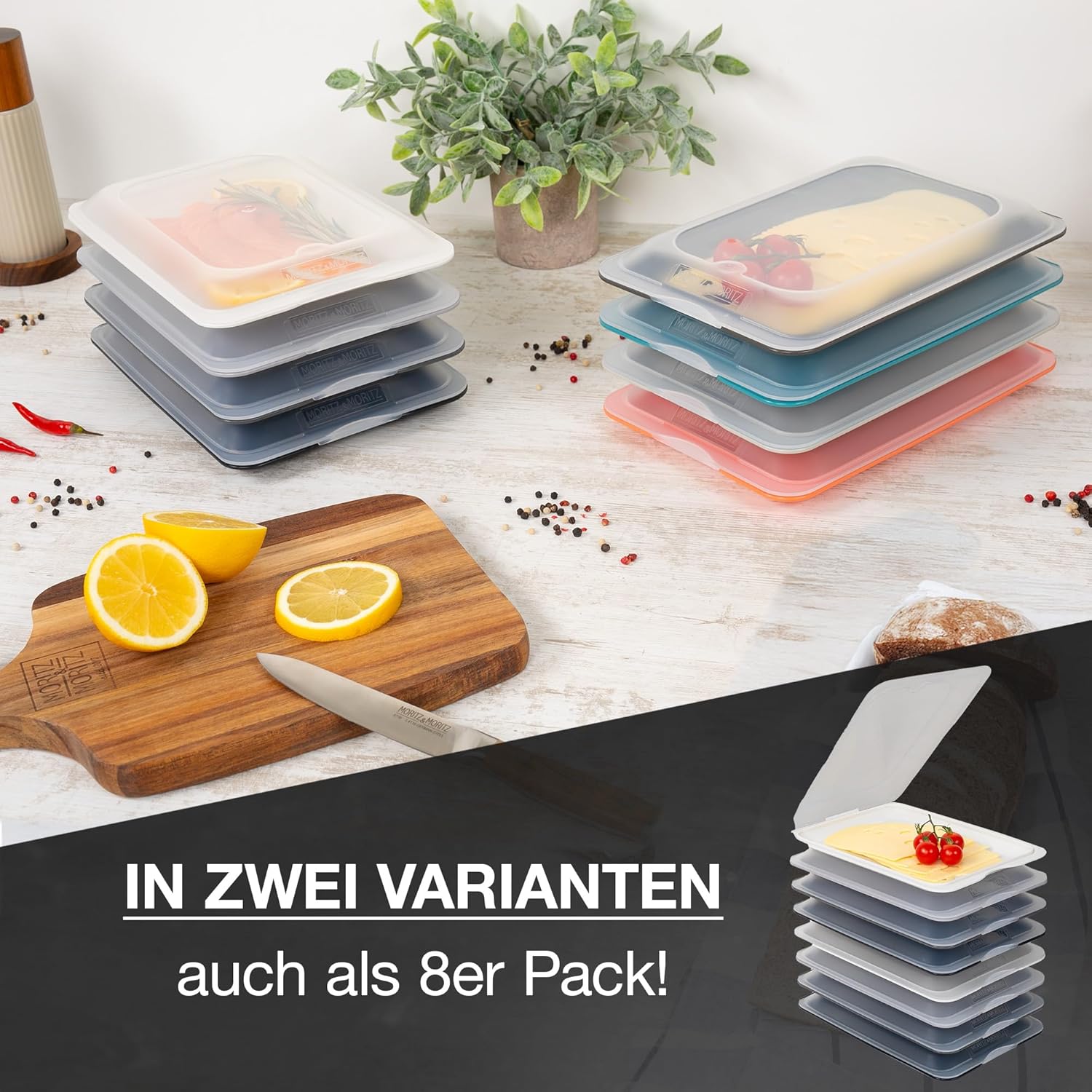 Aufschnittdosen dunkel
