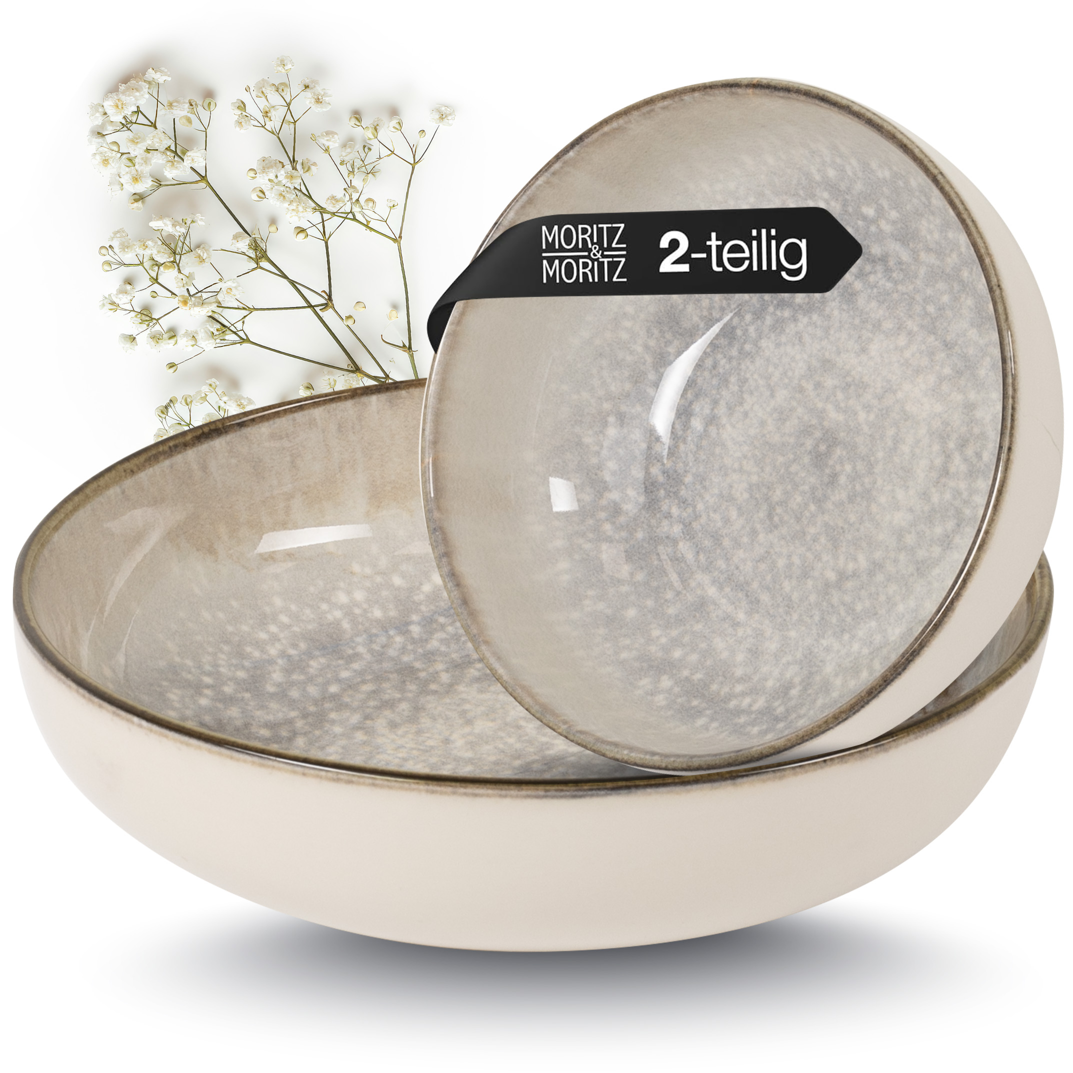 Servierschüssel Set 1,62 l + 3 l | BLOSSOM