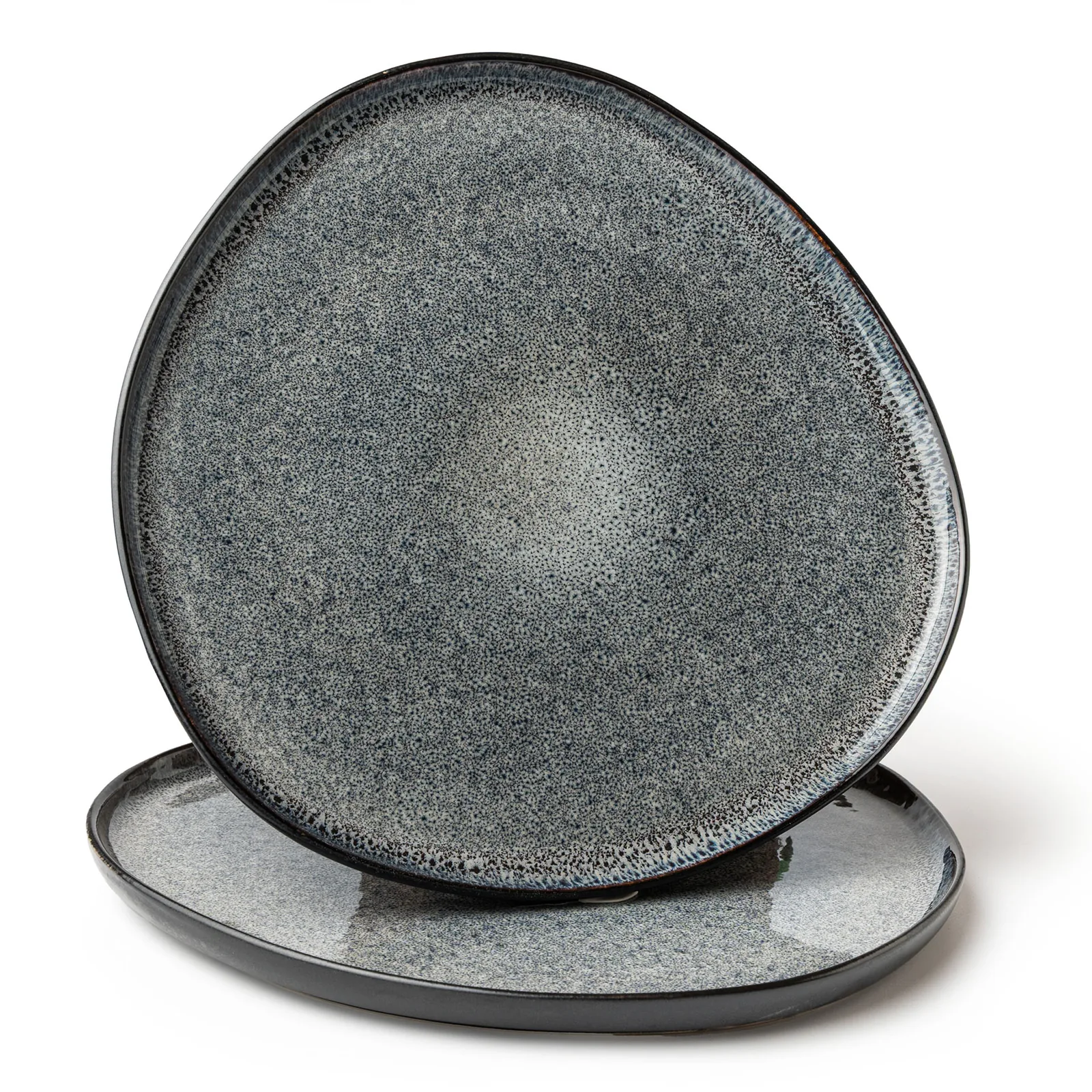 ORGANIC Servierplatten 2-teilig Grau, Bild 1