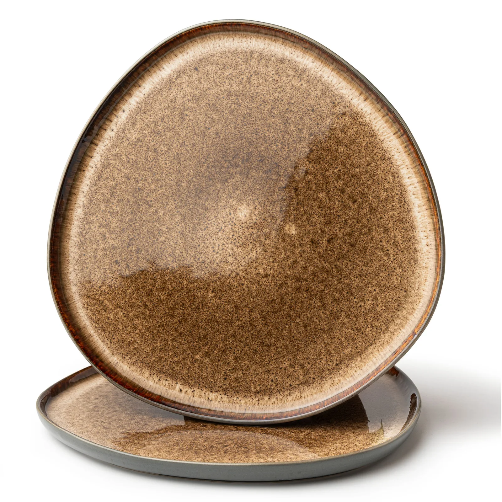 ORGANIC Servierplatten 2-teilig Beige, Bild 1