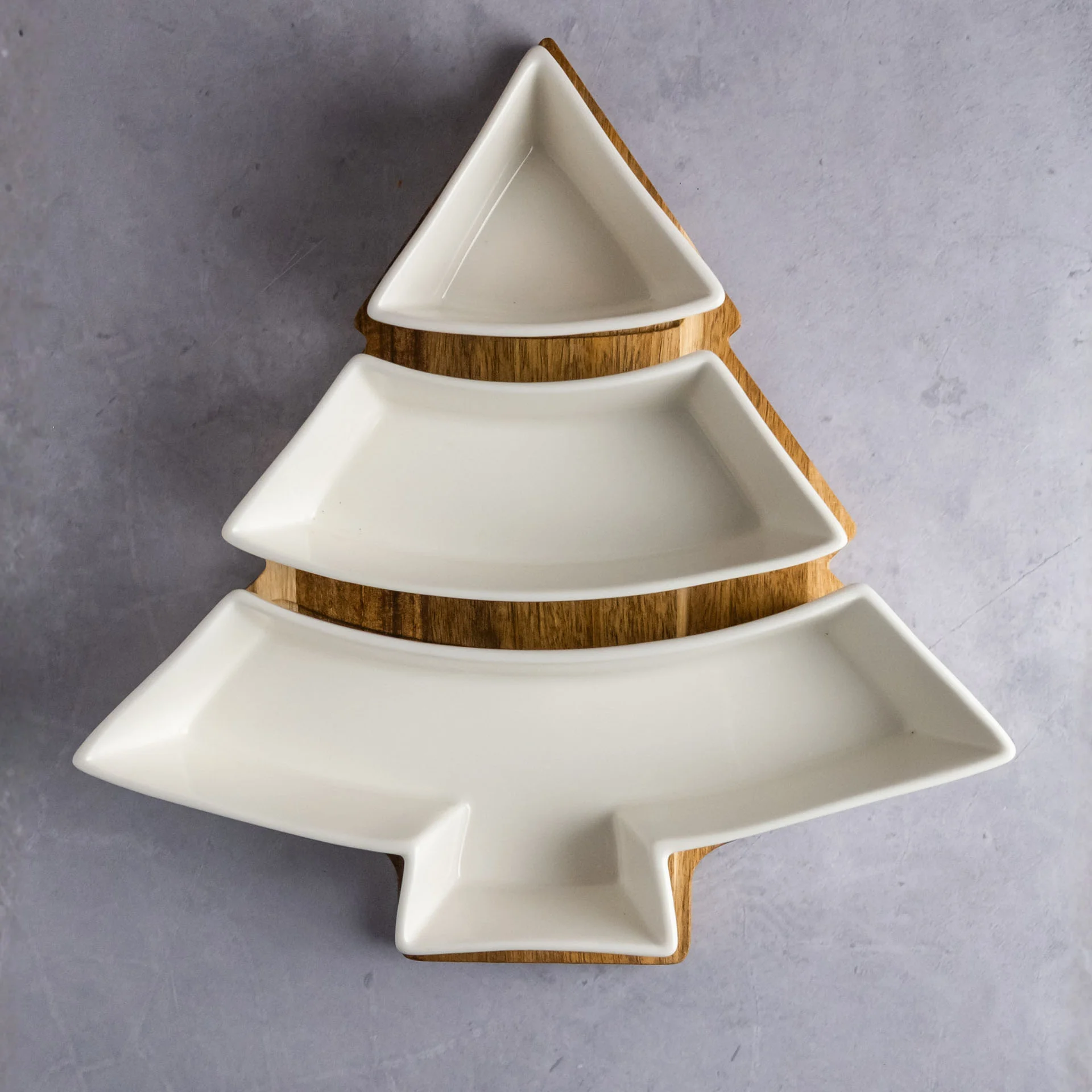 Servierschalen Set Tannenbaum 4-teilig, Ansicht 6