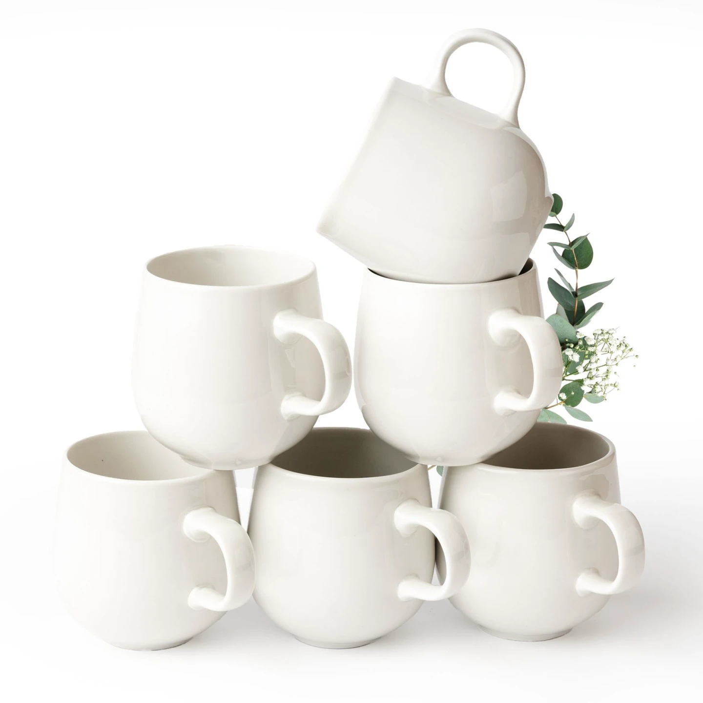 ALHAMBRA Kaffeebecher Set 6-teilig 380 ml Blau