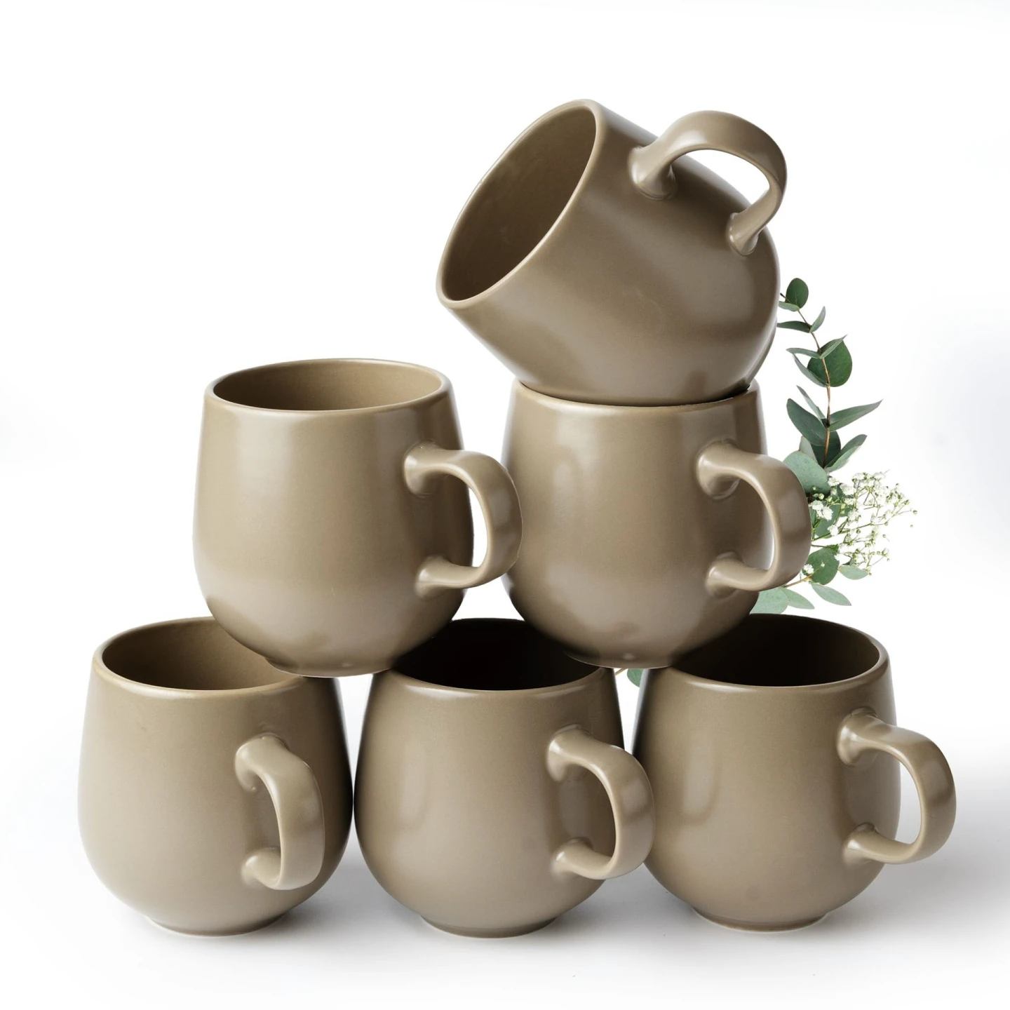 ALHAMBRA Kaffeebecher Set 6-teilig 380 ml Mousse