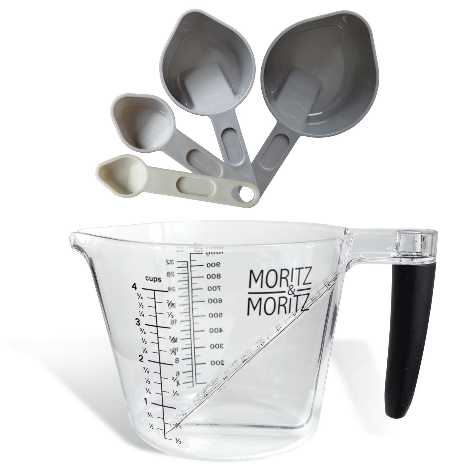 Messbecher Set 5-teilig 1 Liter