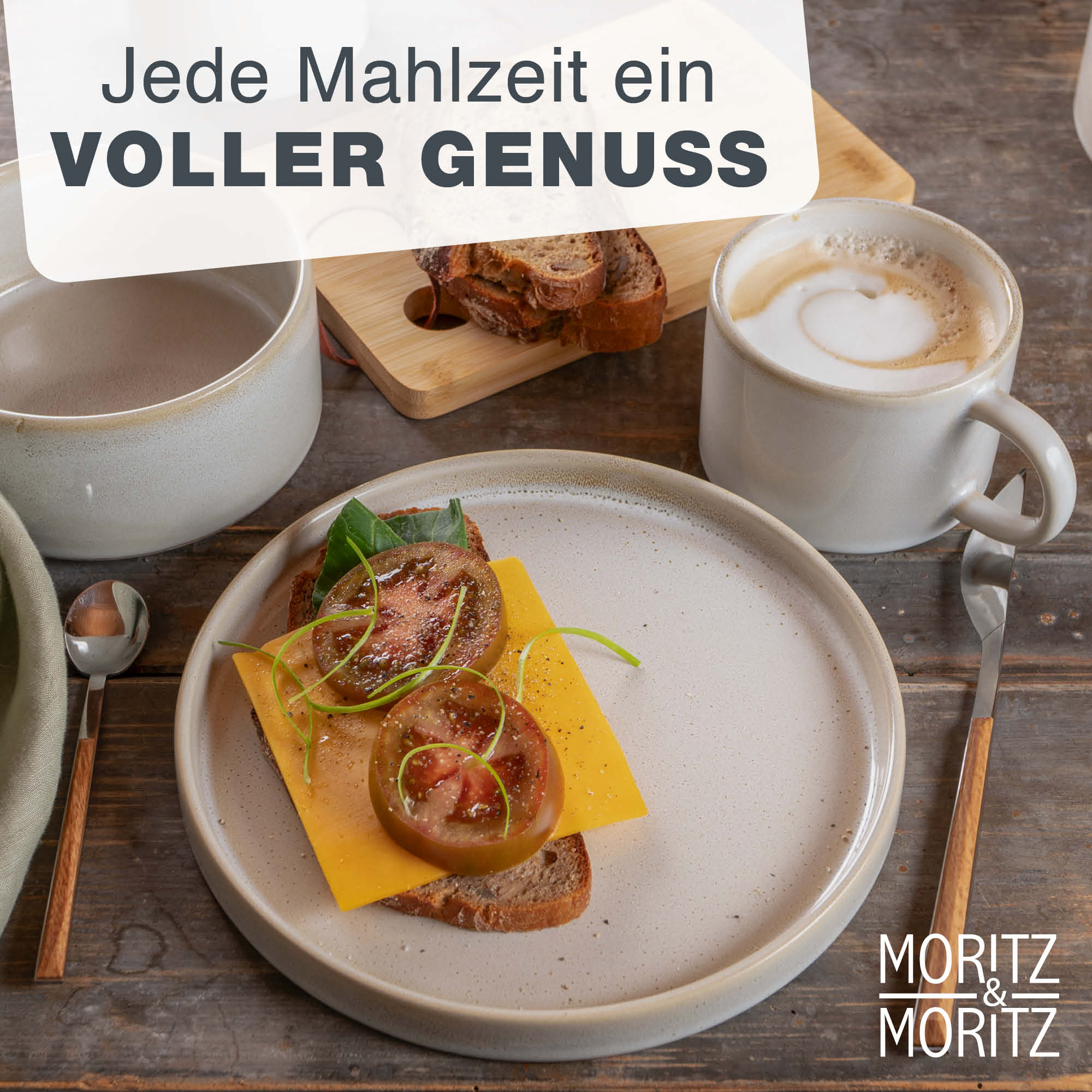 CASTELLO 40-teilig Geschirr Set Beige