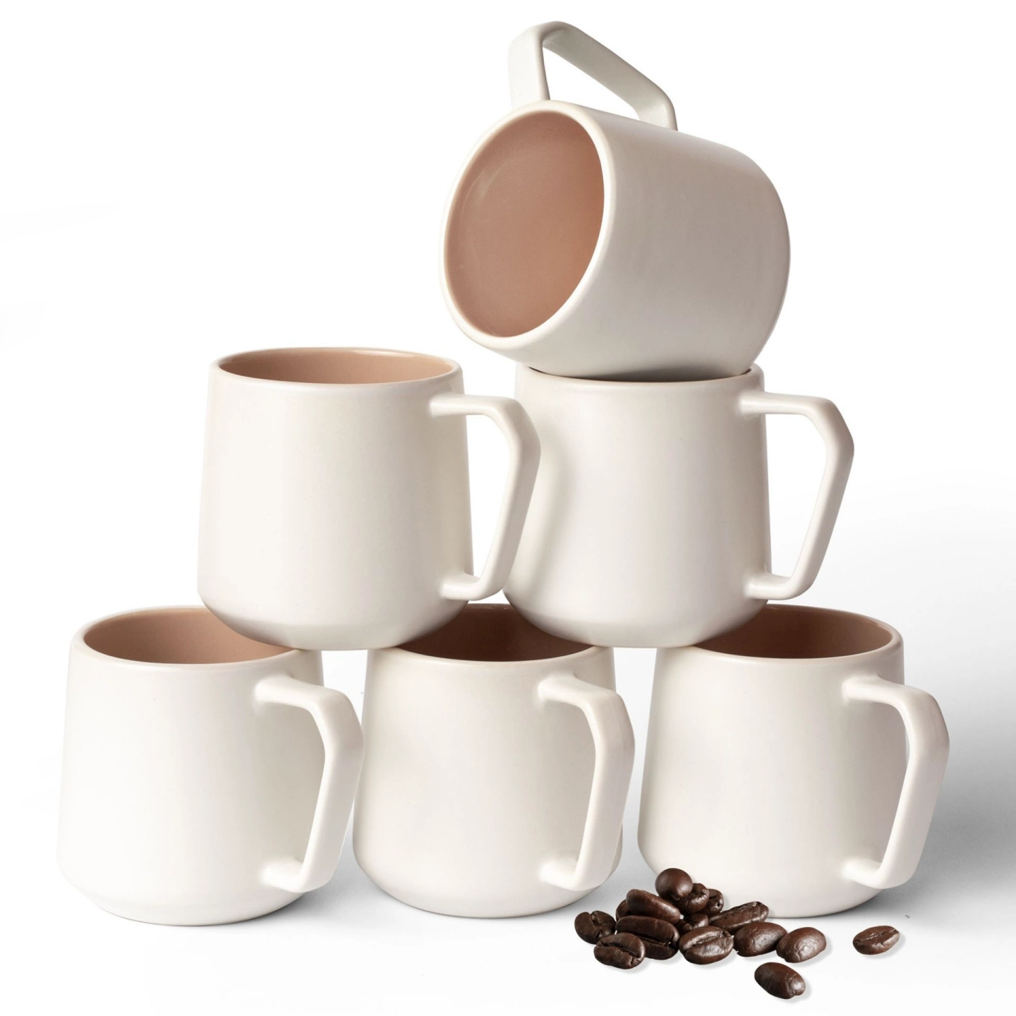 CAVO Kaffeebecher Set 6-teilig Almond