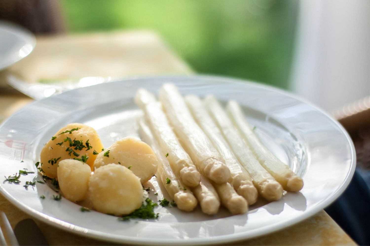 Spargel aus der Heißluftfritteuse Spargel aus der Heißluftfritteuse