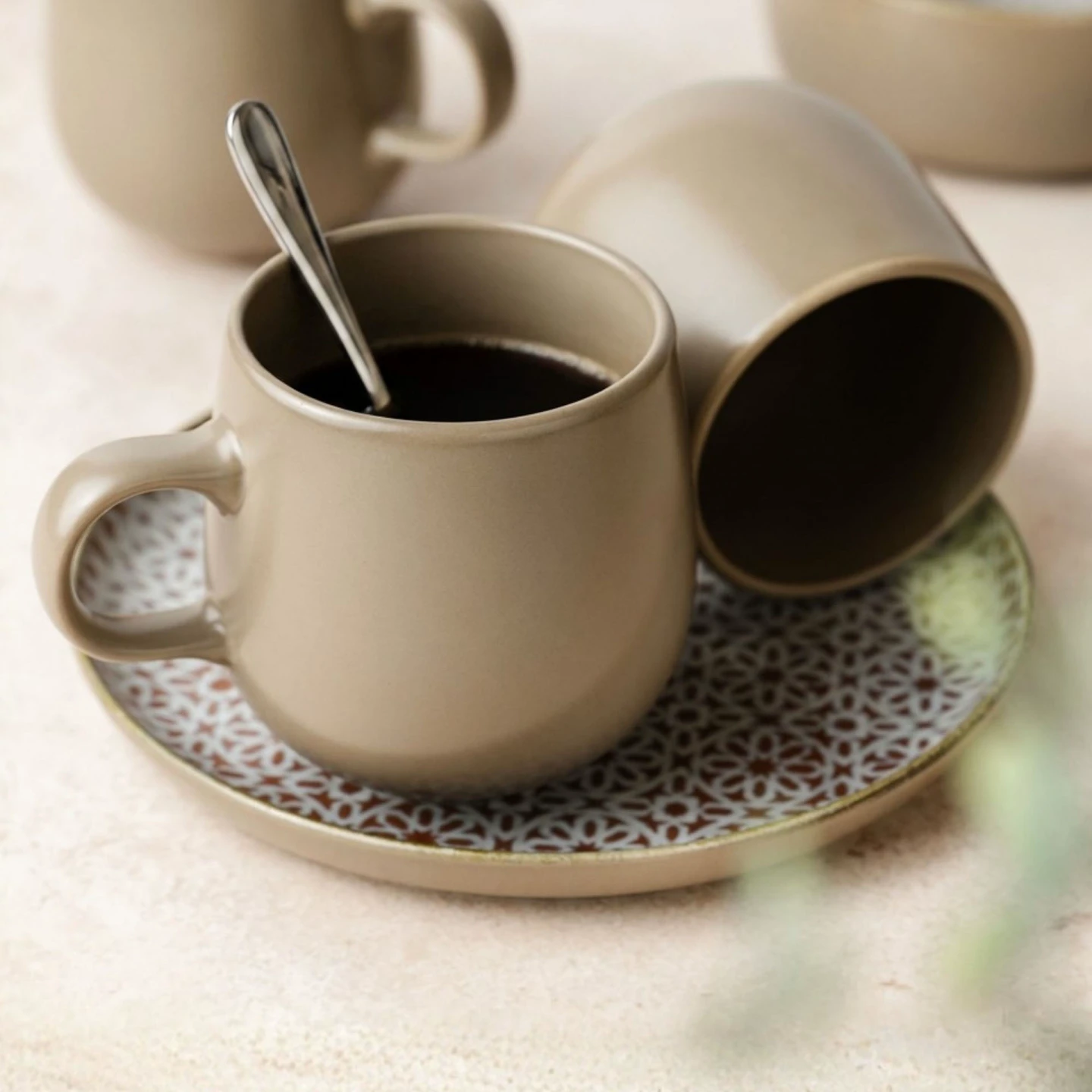ALHAMBRA Kaffeebecher Set 6-teilig 380 ml Mousse