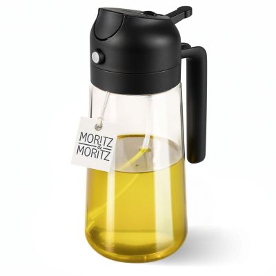 Moritz & Moritz Ölsprüher Glas 470 ml in Schwarz